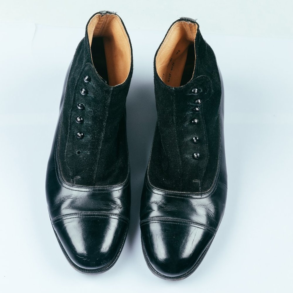 Button Hook Tuxedo Shoes | Titanic Replica | J Peterman x Paramount Studios